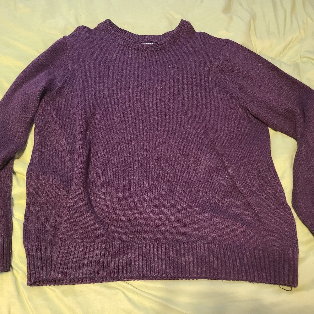 Maroon sweater NWOT